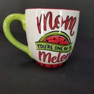 Glory Haus Mom You're One In A Melon Watermelon Coffee Mug Kalyn Dunks Ceramic